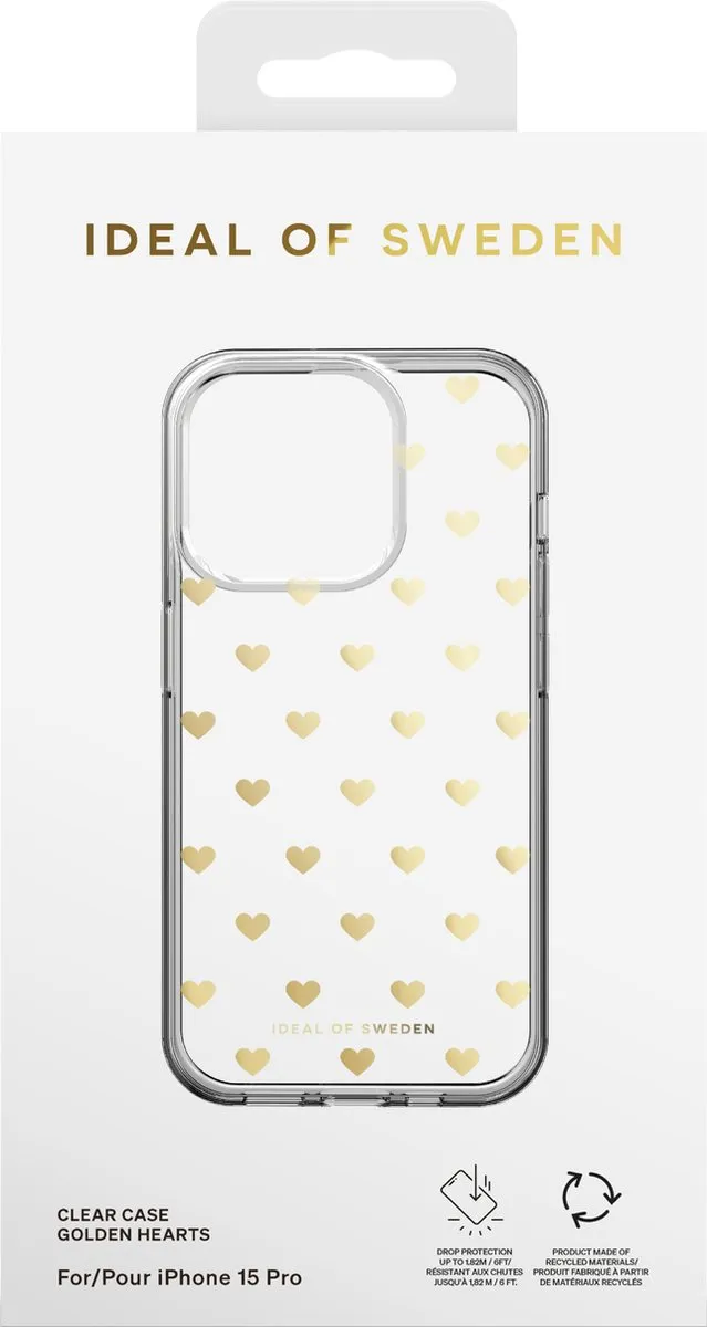 iDeal of Sweden Mirror Case Apple iPhone 15 Pro - Goud - 810133663436 - afbeelding 6 van 6
