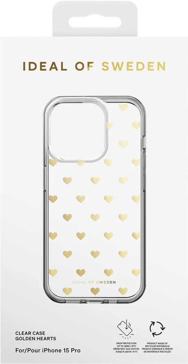 iDeal of Sweden Mirror Case Apple iPhone 15 Pro - Goud - 810133663436