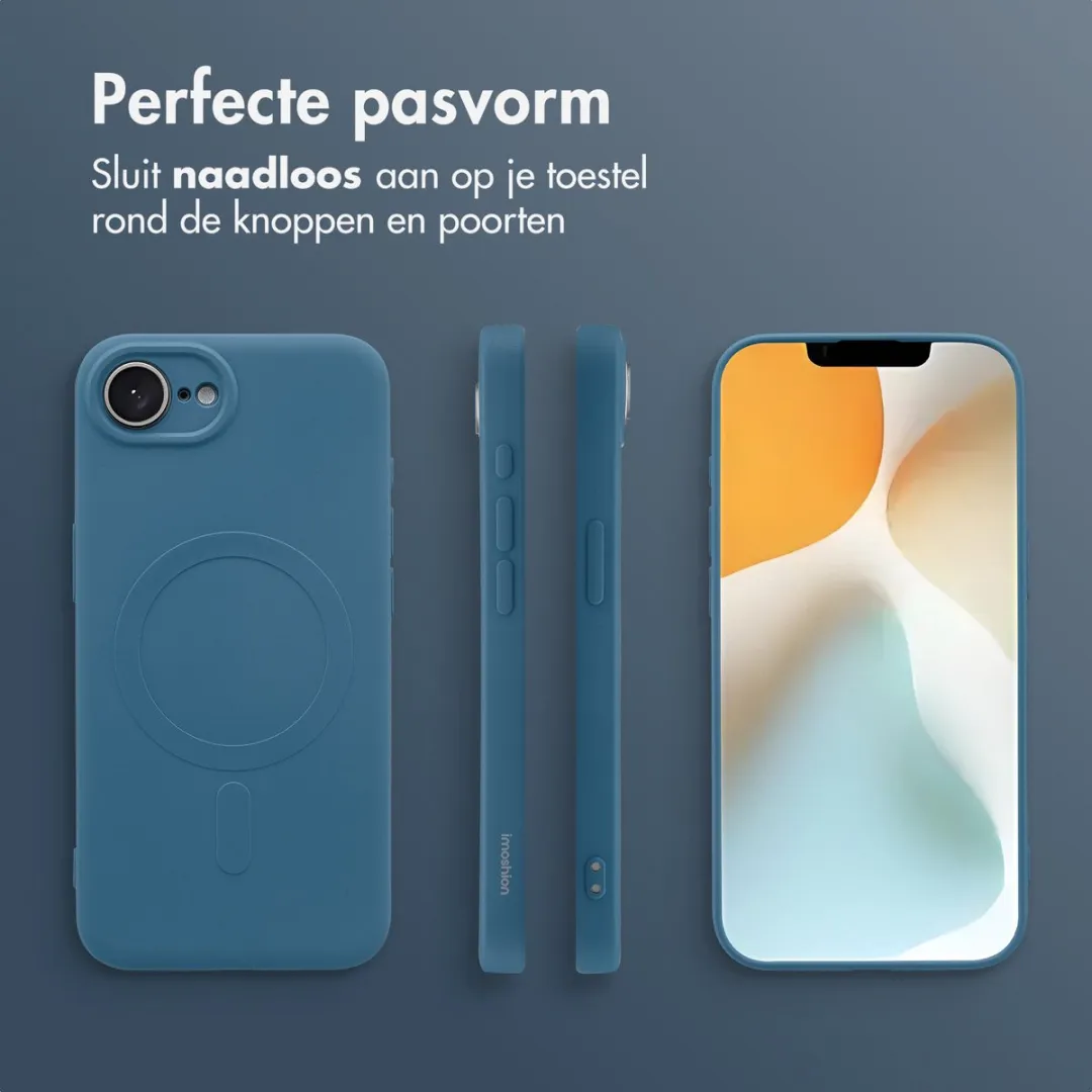 Imoshion Hoesje iPhone 16e - Donkerblauw - MagSafe - afbeelding 6 van 6