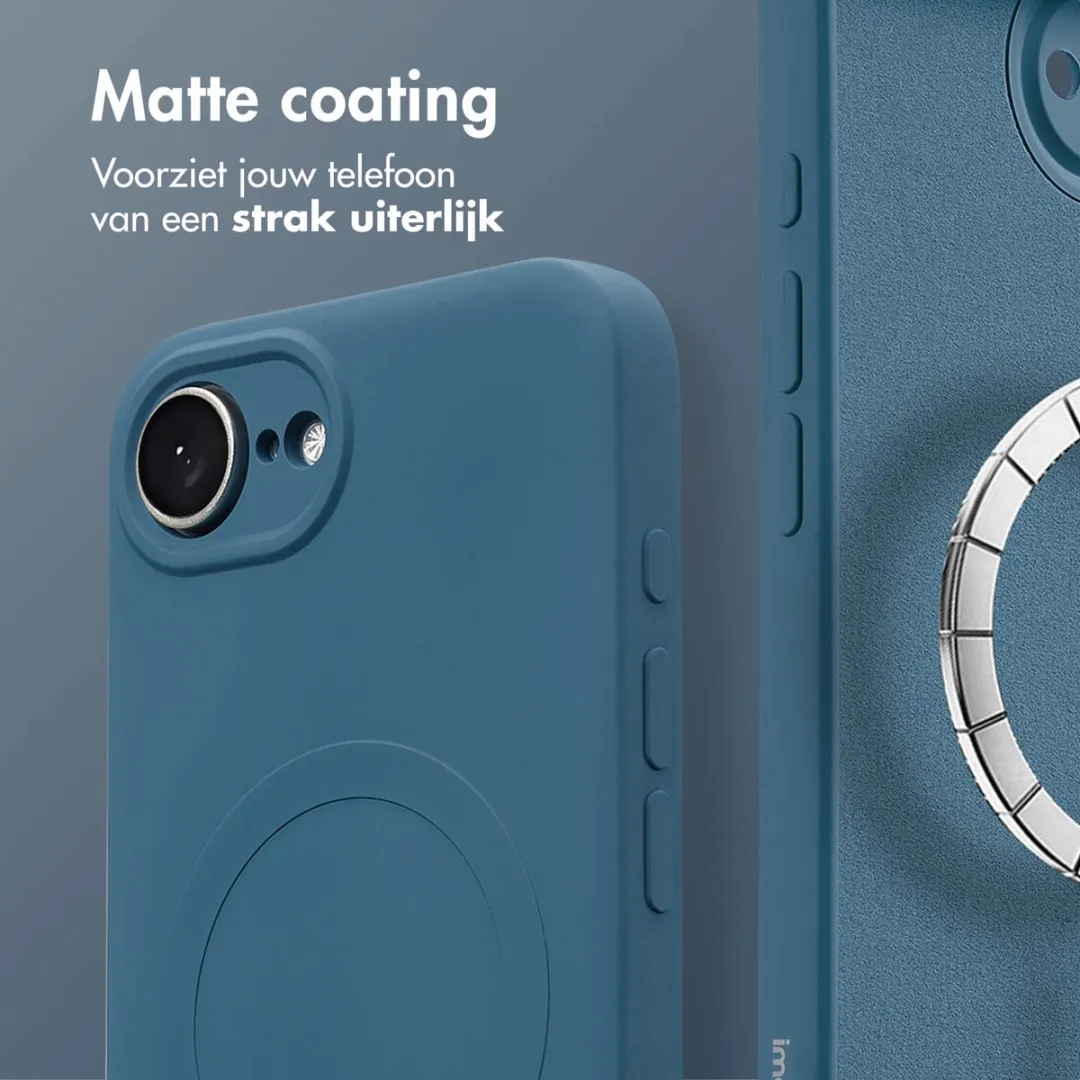 Imoshion Hoesje iPhone 16e - Donkerblauw - MagSafe