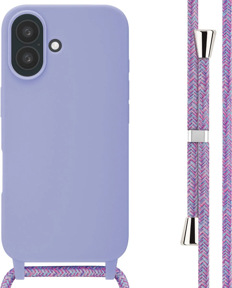Imoshion Hoesje iPhone 16 - Siliconen Paars