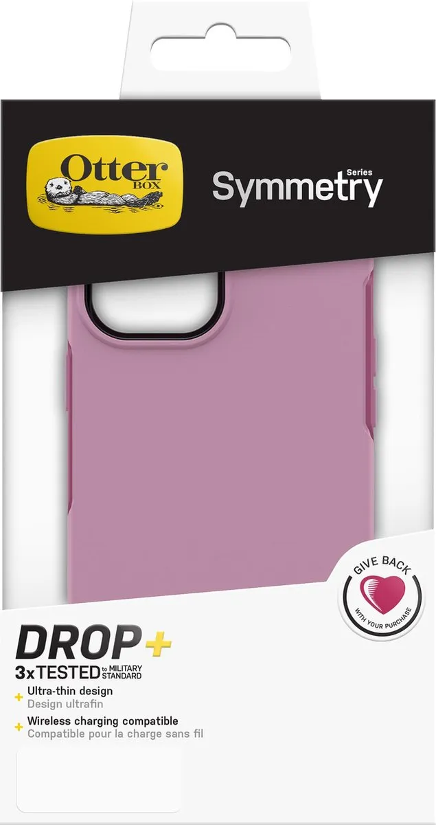 OtterBox Symmetry Hoes iPhone 12 Pro Max - Roze - 77-65464 - afbeelding 6 van 6