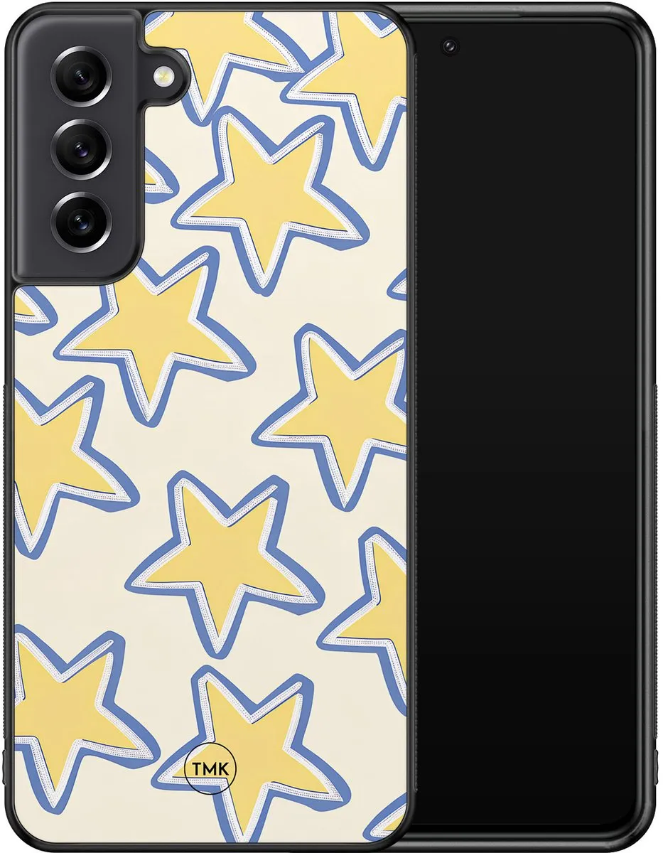 Casevibes S/S21FE/B/006 Hoesje Samsung Galaxy S21 FE - Geel
