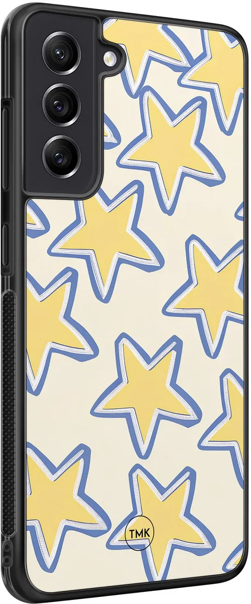 Casevibes S/S21FE/B/006 Hoesje Samsung Galaxy S21 FE - Geel