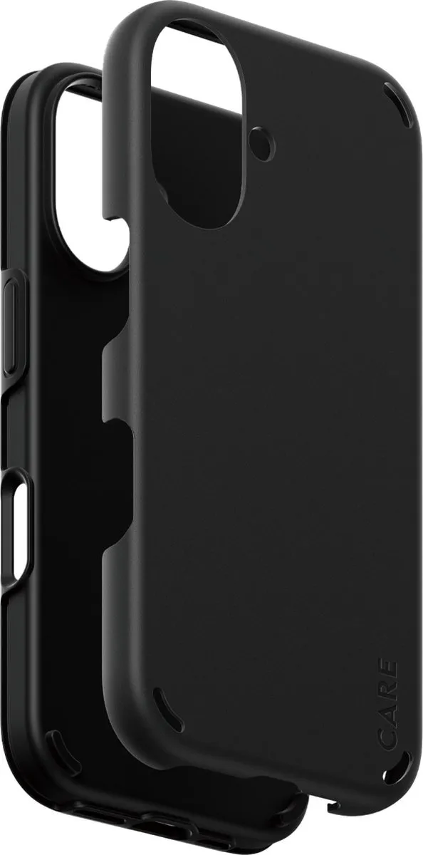 PanzerGlass CARE Double Defense iPhone 15 Hoes - Zwart