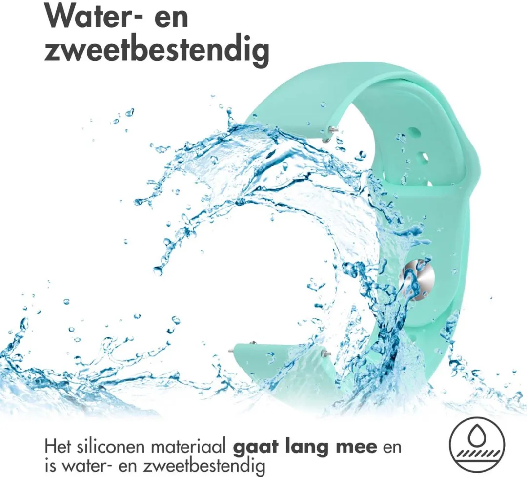 Imoshion Siliconen Sportband 18mm - Mintgroen