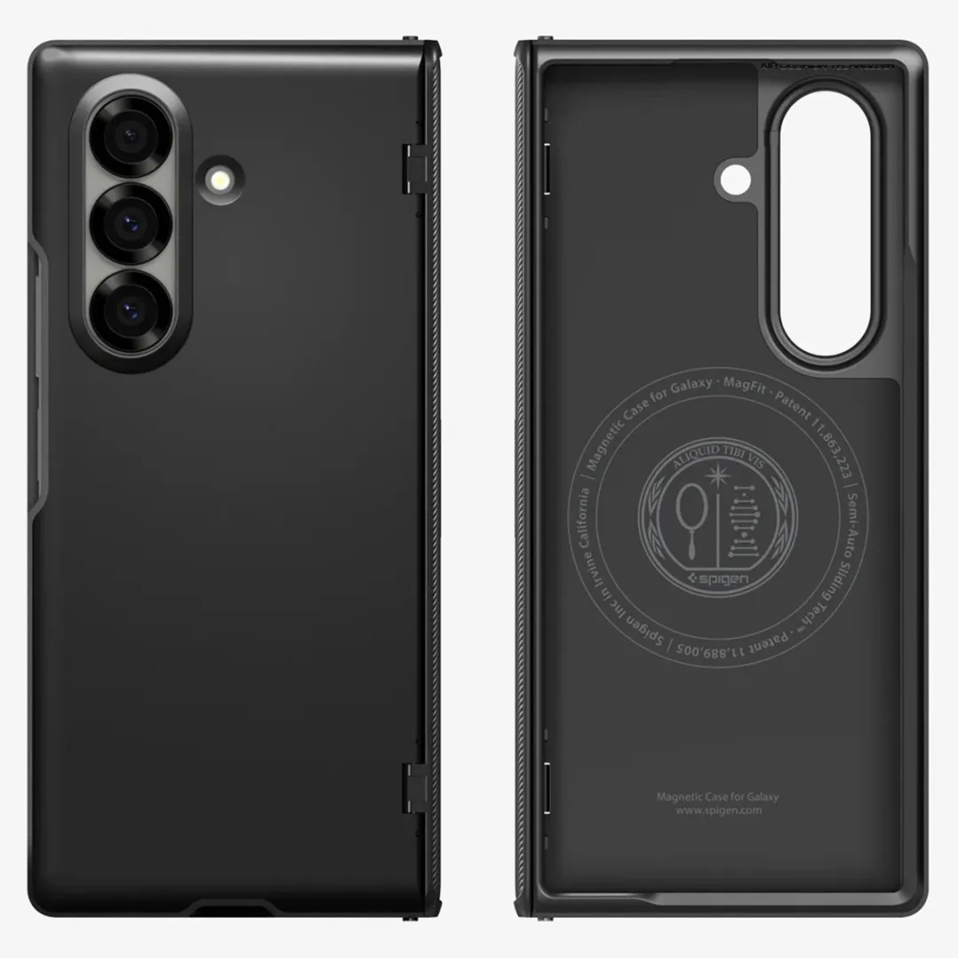 Spigen Slim Armor Pro Hoesje - Samsung Galaxy Z Fold 7 - MagSafe - Zwart