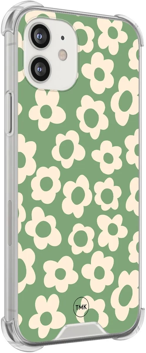 Casevibes iPhone 12 Mini TPU Hoesje - A/i12m/S/028 - Groen