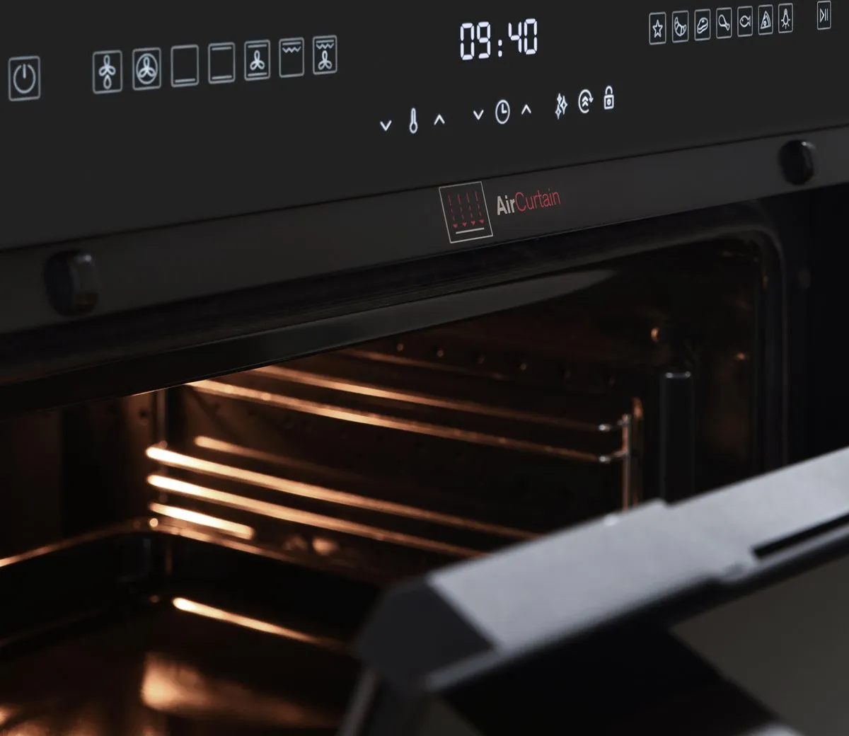 Sharp KA75L64BNHEU Oven - 73L - 9 Inslaghoogtes - Zwart - afbeelding 6 van 6