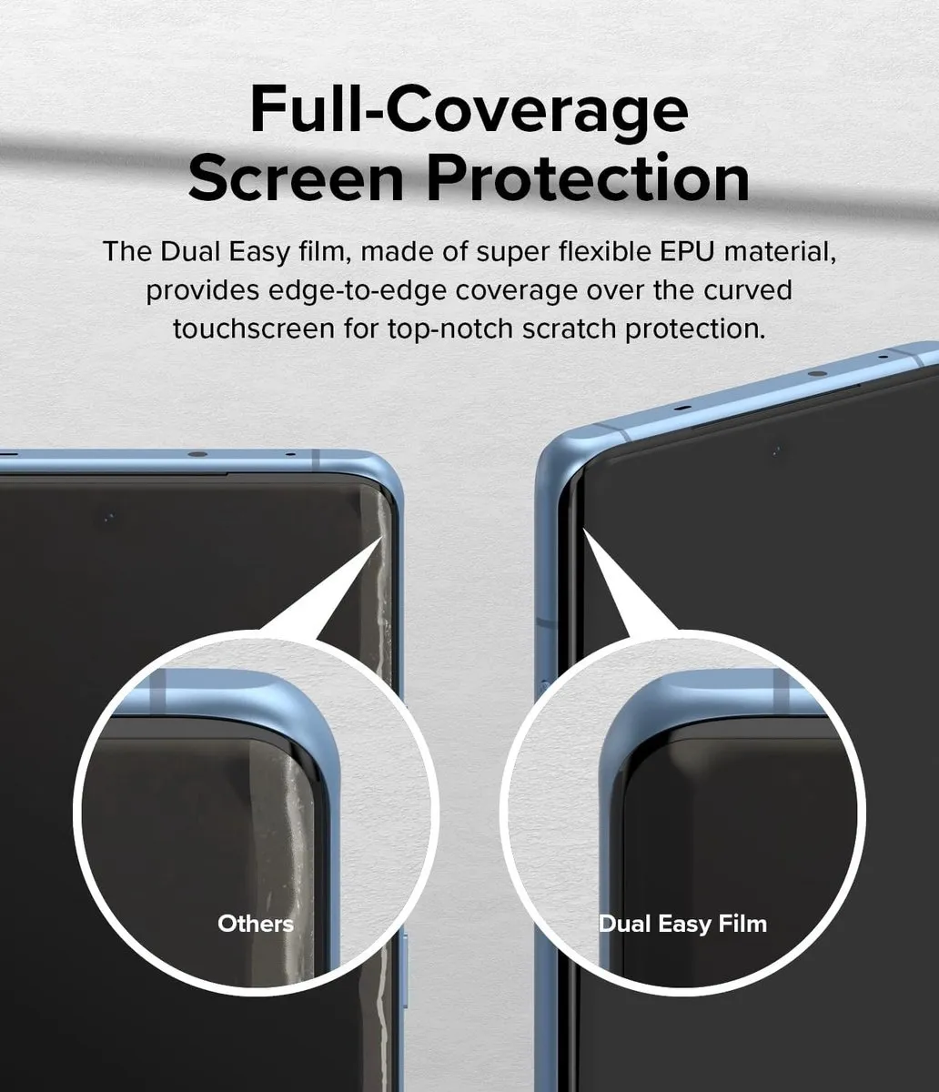 Ringke Dual Easy Film OnePlus 12R - 2 Stuks