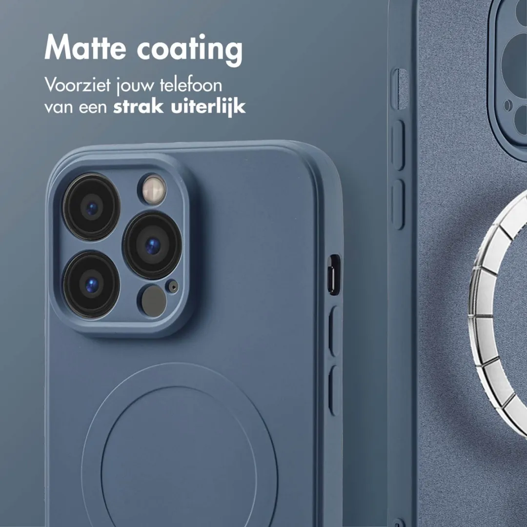 Imoshion Hoesje iPhone 14 Pro MagSafe - Donkerblauw