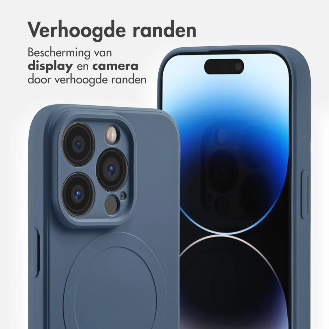 Imoshion Hoesje iPhone 14 Pro MagSafe - Donkerblauw