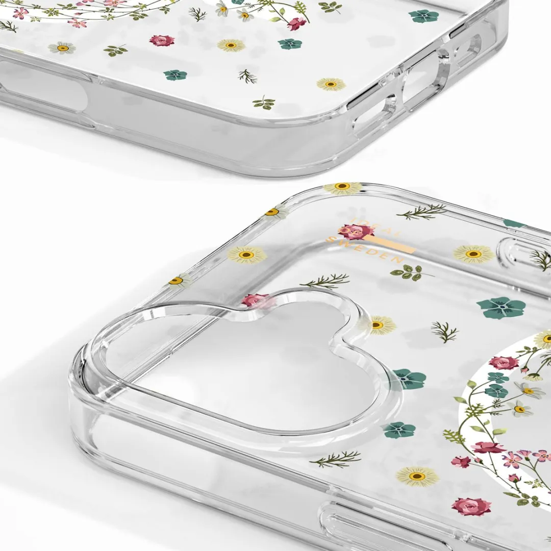 iDeal of Sweden Clear Case iPhone 16 Petite Floral - MagSafe
