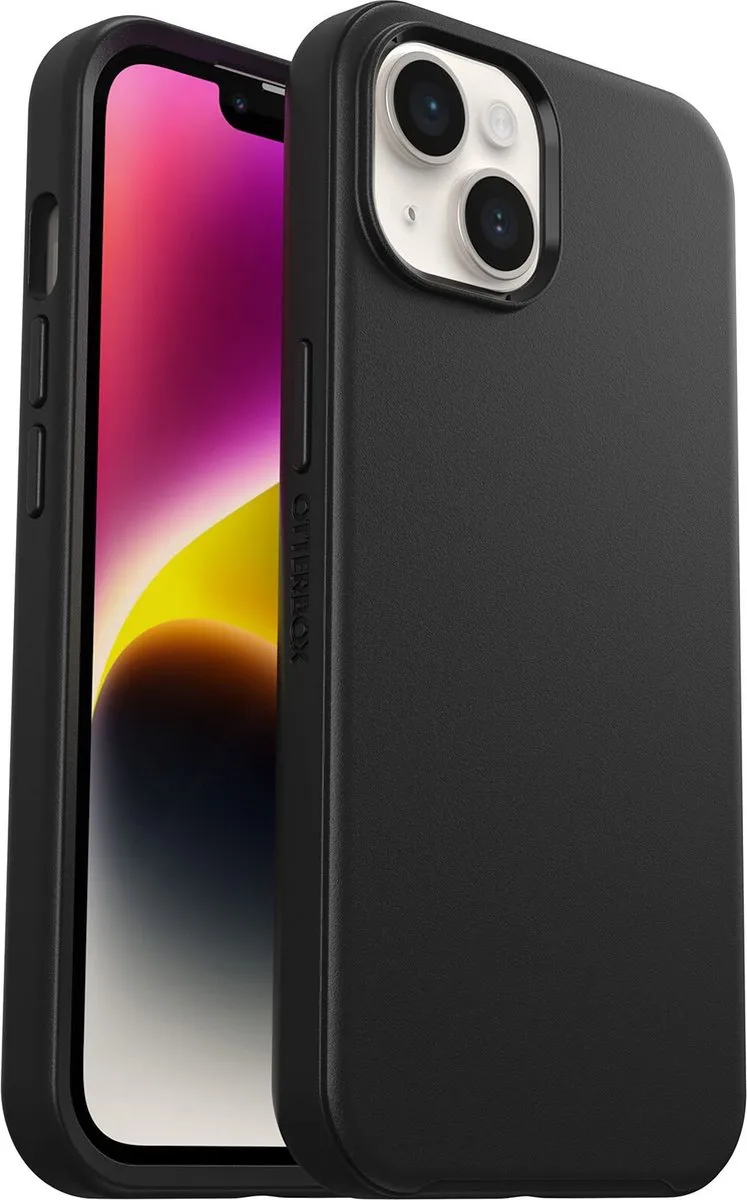 OtterBox Symmetry Case 77-92636 - iPhone 15 - Zwart