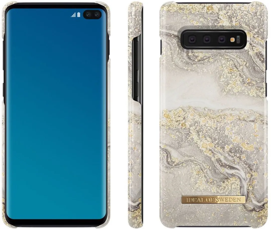 iDeal of Sweden Samsung Galaxy S10+ Sparkle Hoesje - Grijs