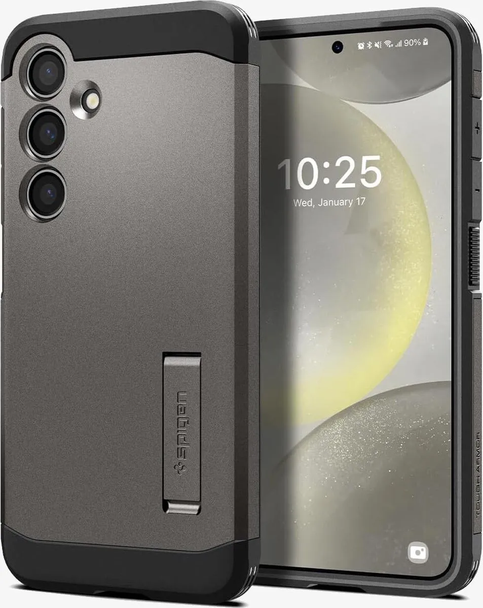 Spigen Tough Armor Hoesje ACS07356 - Samsung Galaxy S24 - Grijs