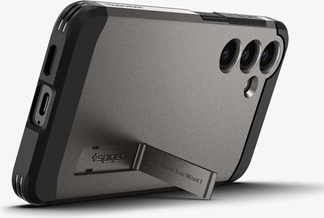 Spigen Tough Armor Hoesje ACS07356 - Samsung Galaxy S24 - Grijs