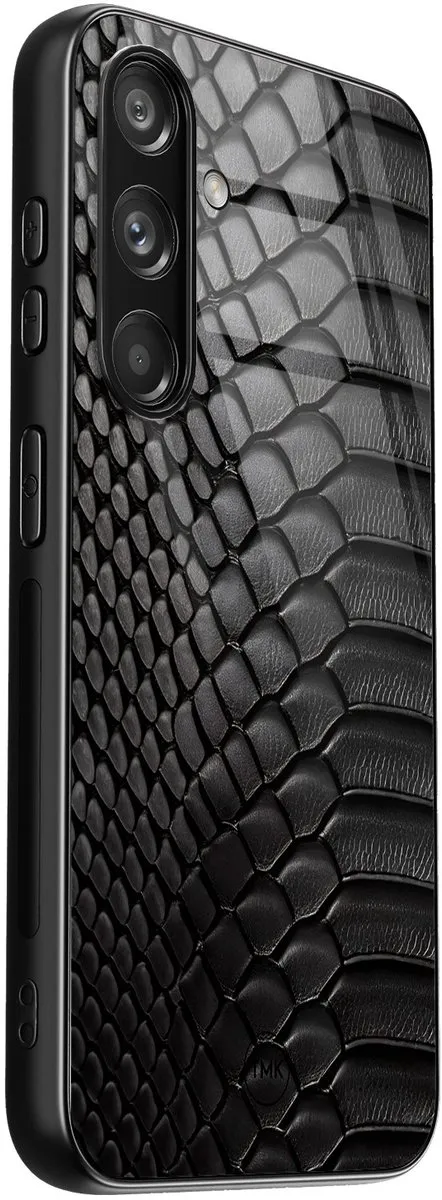 Casevibes Hoesje Samsung Galaxy S24 Black Snake - Zwart - afbeelding 3 van 3
