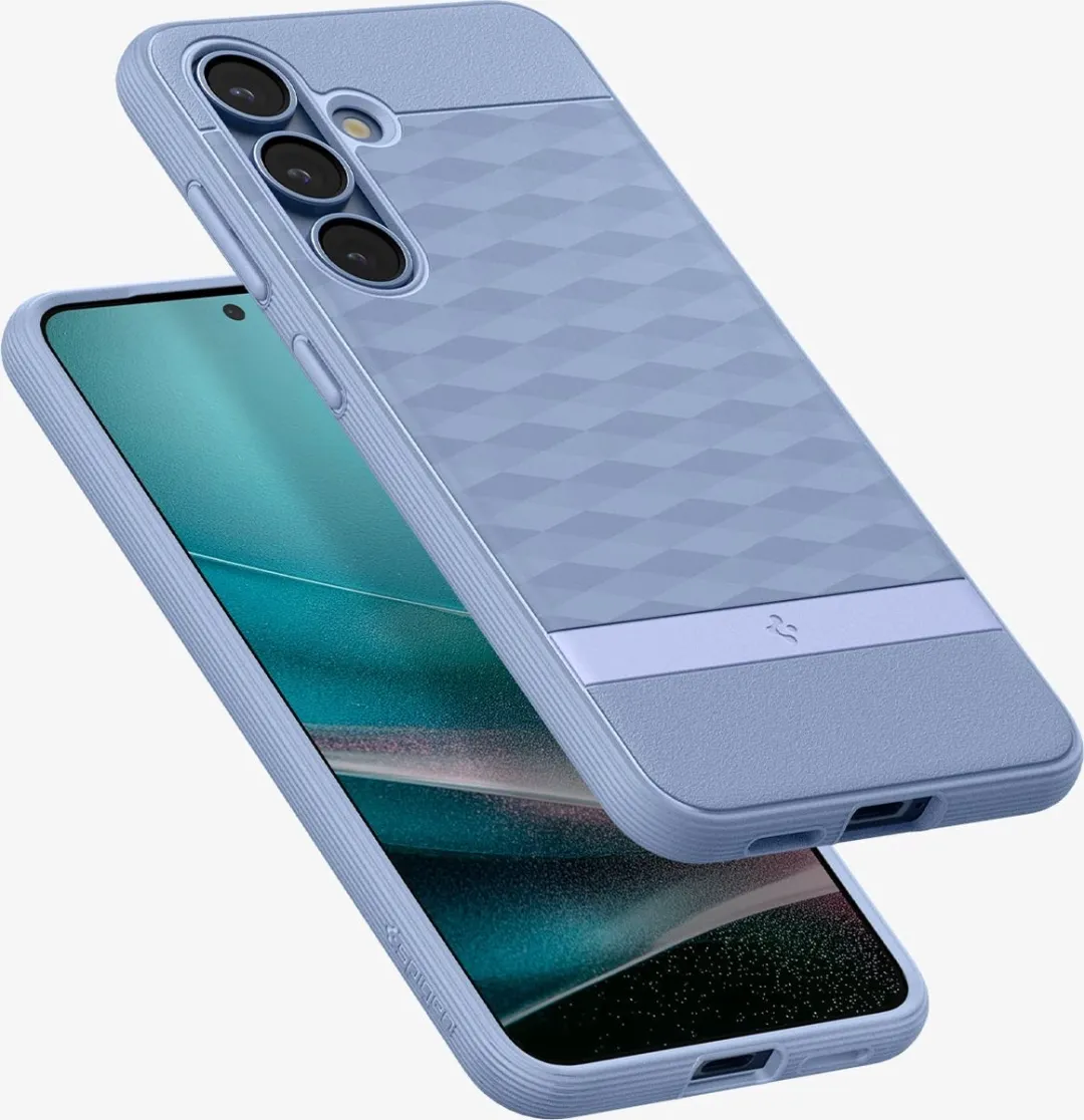 Spigen Parallax MagFit Hoesje Samsung Galaxy S25 Plus - Paars