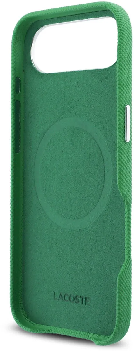 Lacoste Back Cover Case iPhone 17 Air Estragon Groen - MagSafe - LACOSTE-ESTRAGON-IP17A - afbeelding 6 van 6