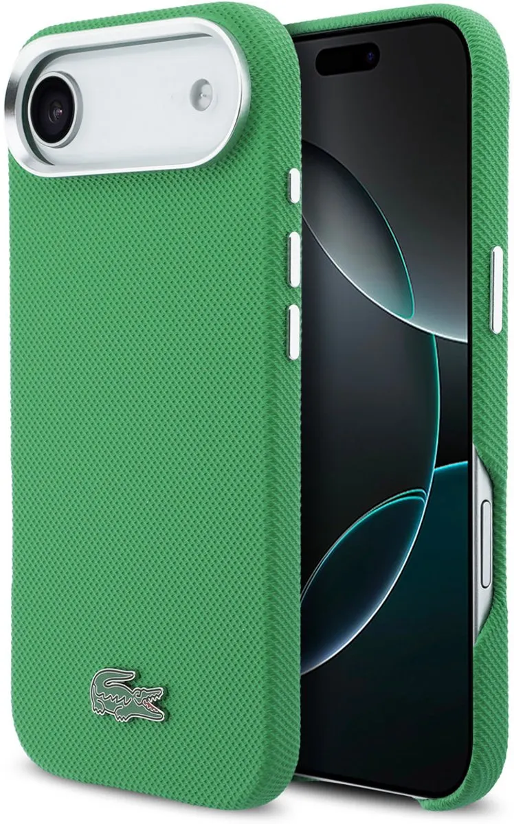 Lacoste Back Cover Case iPhone 17 Air Estragon Groen