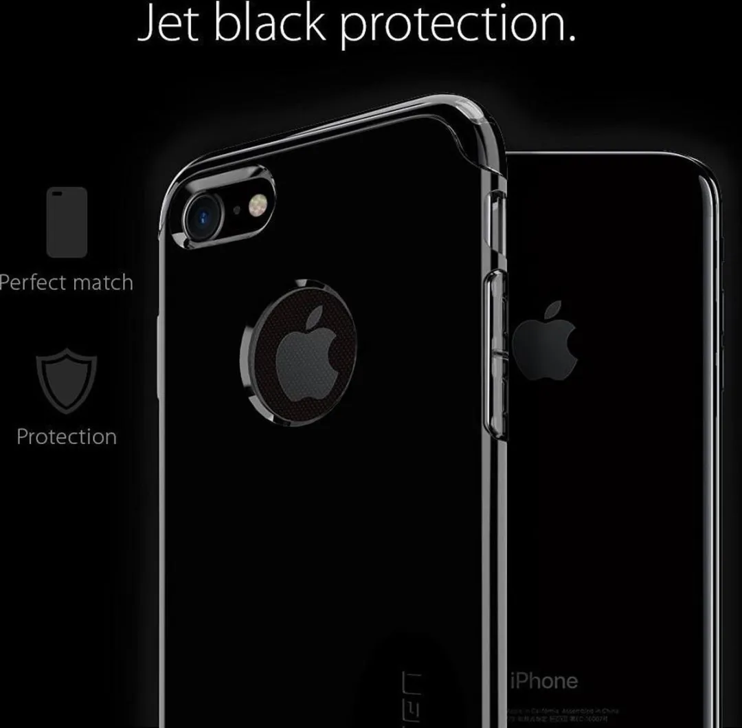 Spigen Hybrid Armor Hoesje iPhone 7/8/SE 2020 - Zwart