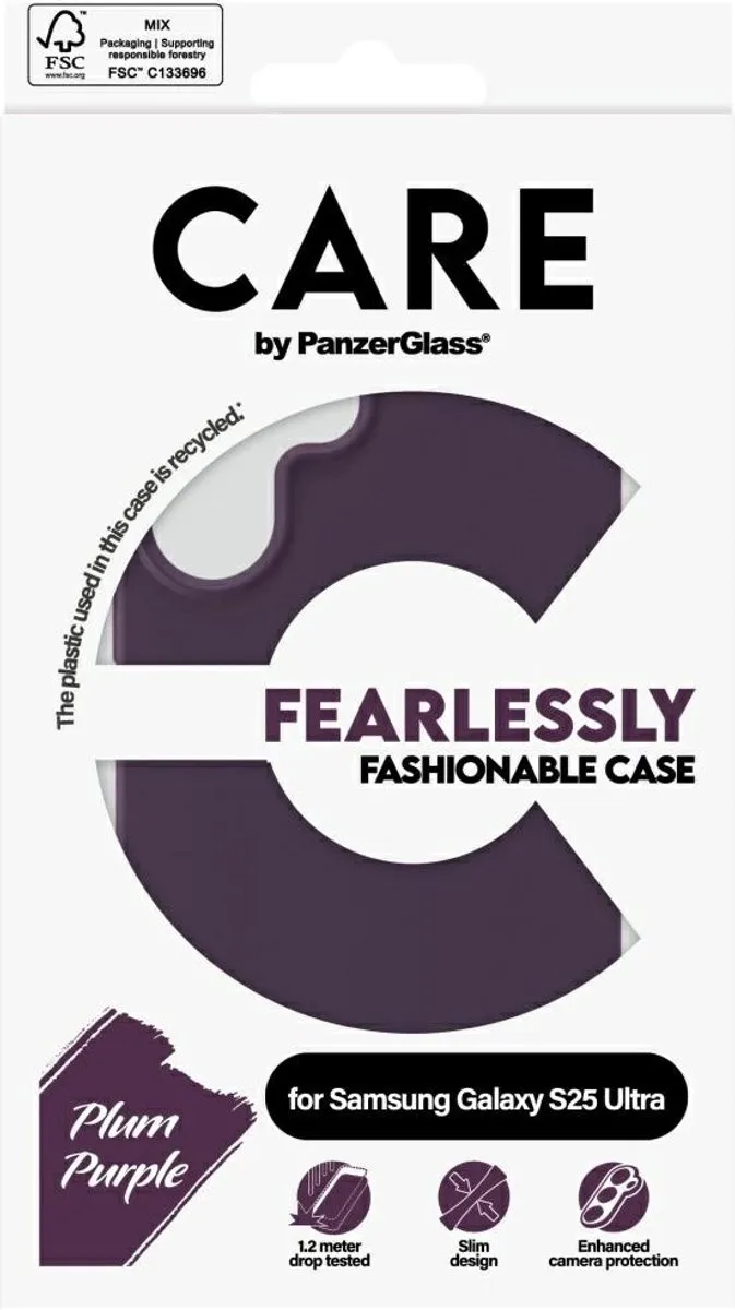 PanzerGlass Case Zorg Mode Samsung Galaxy S25 Ultra - Transparent - afbeelding 6 van 6