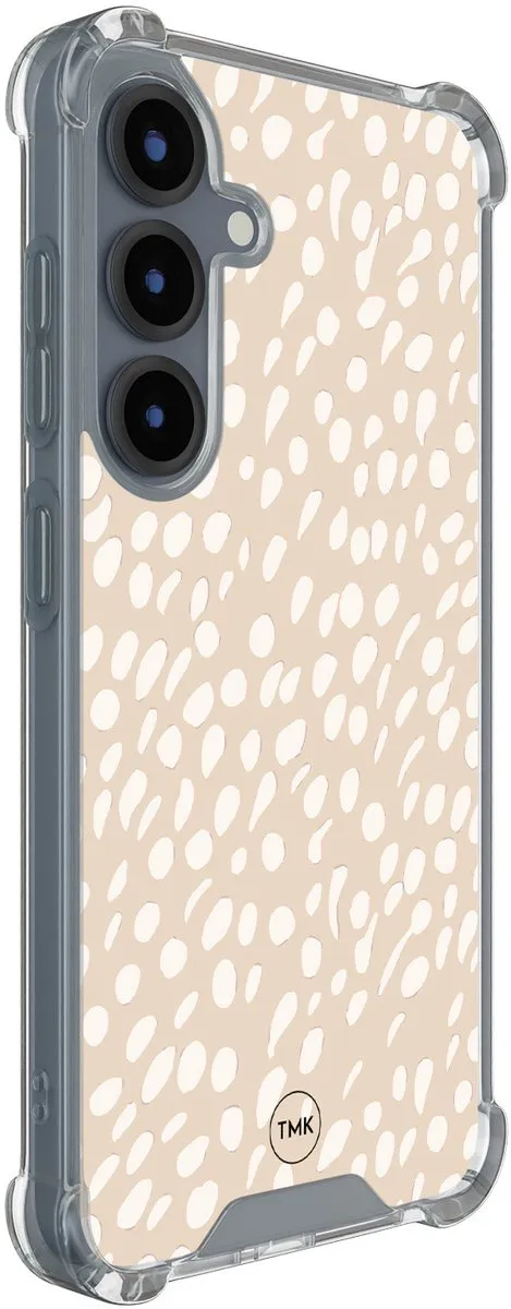 Casevibes Shockproof Hoesje Samsung Galaxy S25 S/S25/S/001 - Beige