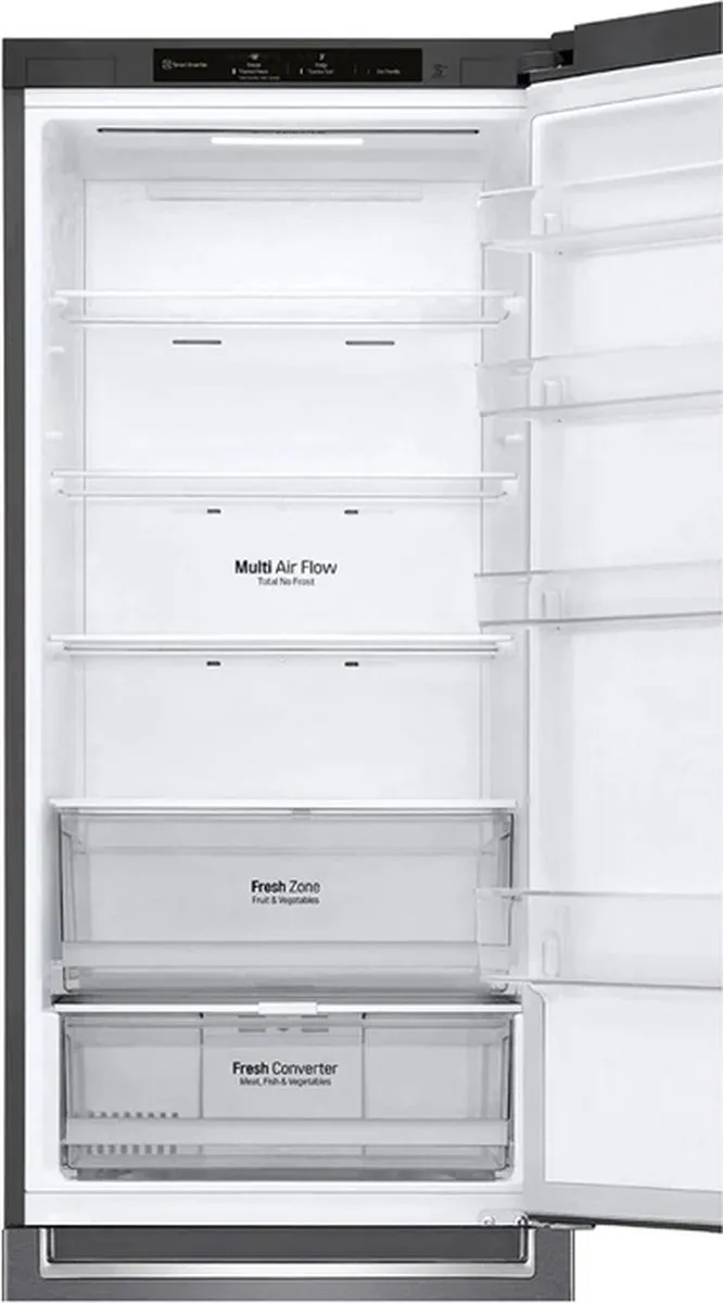 LG GBP62DSNCN1.ADSQE Koelkast Vrijstaand - 384L Grafiet