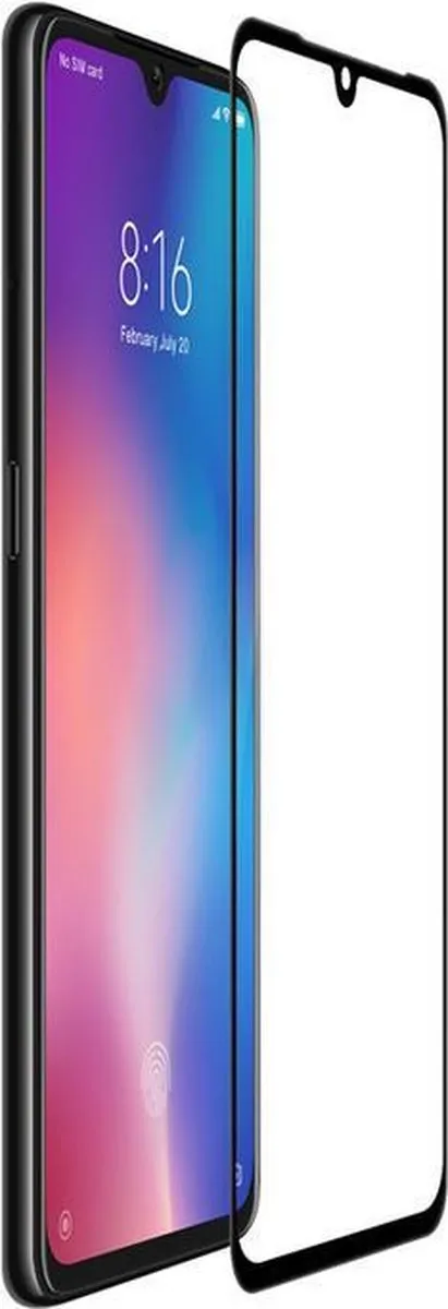 Nillkin Tempered Glass XD CP+MAX Xiaomi Mi 9 - Zwart - afbeelding 2 van 4