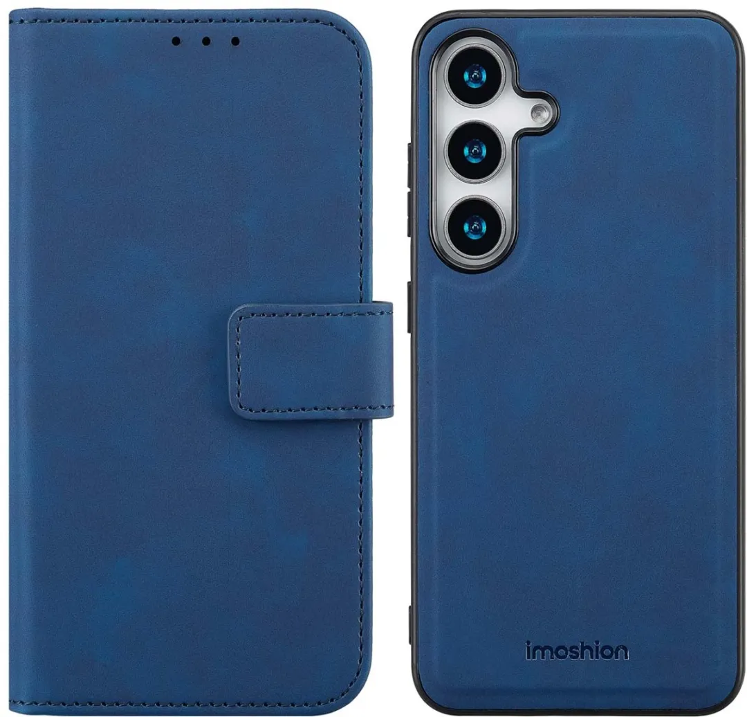 Imoshion Hoesje Samsung Galaxy S25 2-in-1 Bookcase - Blauw