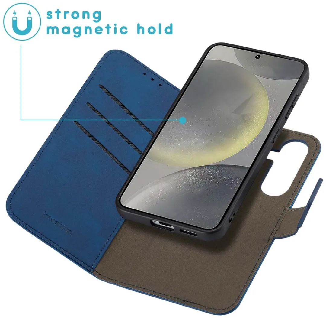Imoshion Hoesje Samsung Galaxy S25 2-in-1 Bookcase - Blauw