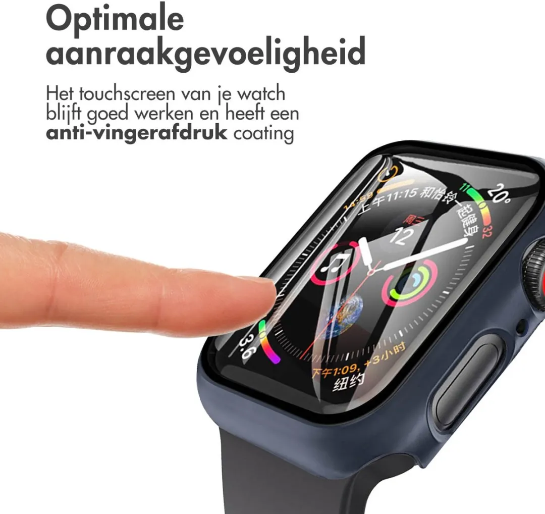 Imoshion Screen Protector Apple Watch 45mm - Donkerblauw