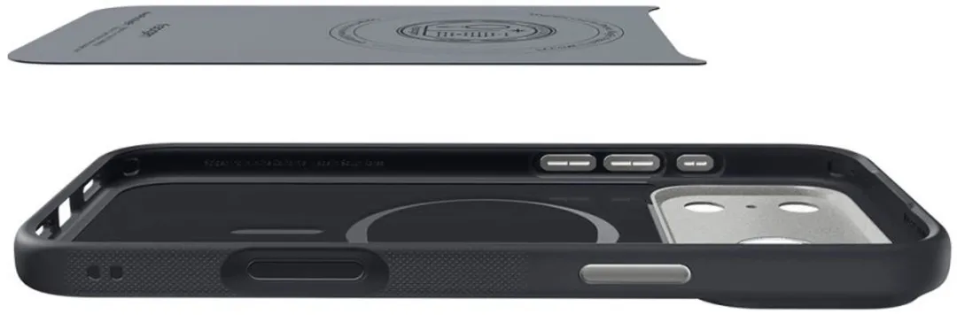 Spigen Nano Pop Case iPhone 17 Pro Magsafe - Zwart - afbeelding 6 van 6
