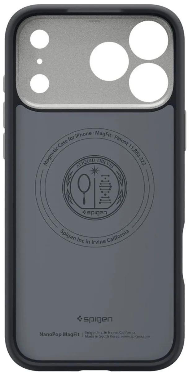 Spigen Nano Pop Case iPhone 17 Pro Magsafe - Zwart