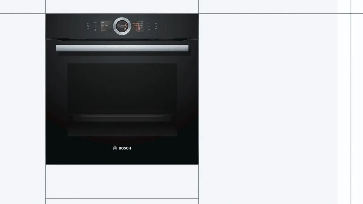 Bosch Serie 8 HBG6764B1 Oven 71L - Zwart