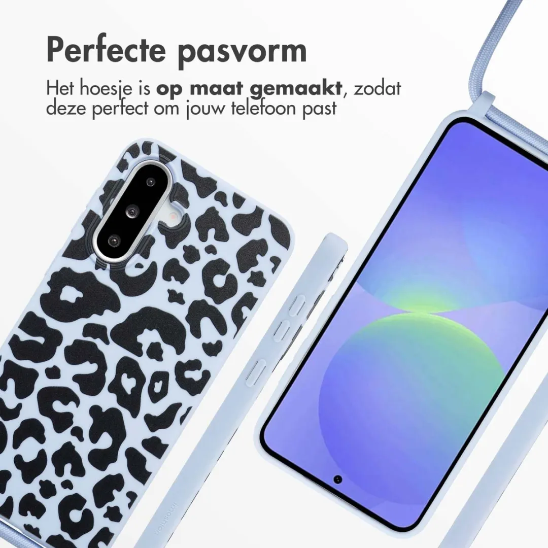 Imoshion Hoesje Samsung Galaxy A36/A56 - Siliconen - Animal Lila - afbeelding 2 van 4