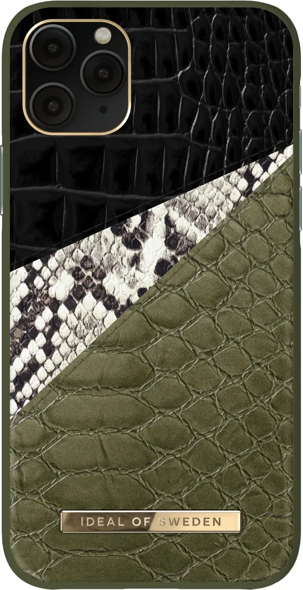 iDeal of Sweden Fashion Case Atelier iPhone 11 Pro/XS/X - Hypnotic Snake - Multi Color