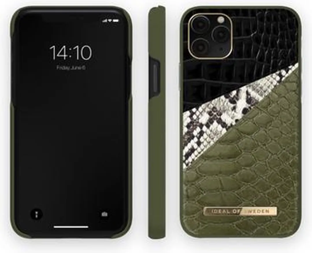 iDeal of Sweden Fashion Case Atelier iPhone 11 Pro/XS/X - Hypnotic Snake - Multi Color