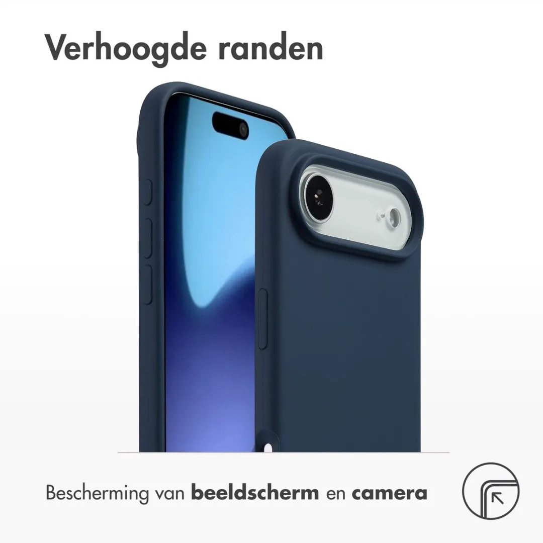 Accezz iPhone 17 Air Hoesje - Donkerblauw MagSafe