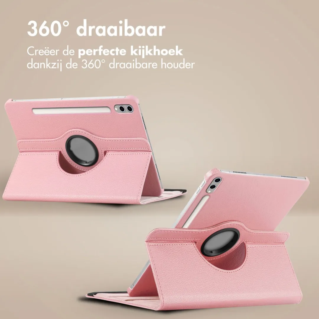 Imoshion Tablethoes SH00065700 - 360° Draaibaar - Roze - 12.4 inch