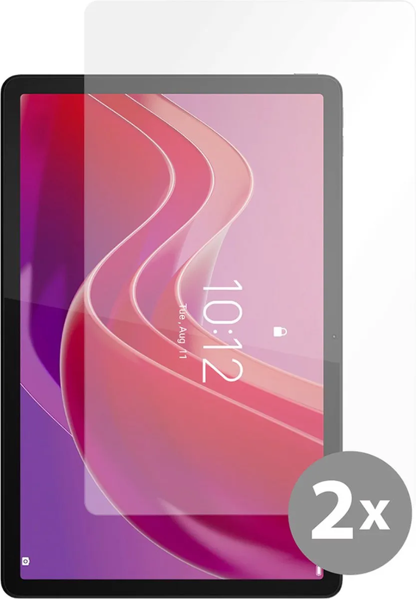 Just in Case Cazy Screenprotector Lenovo Tab M11 - 2 Stuks - Transparant