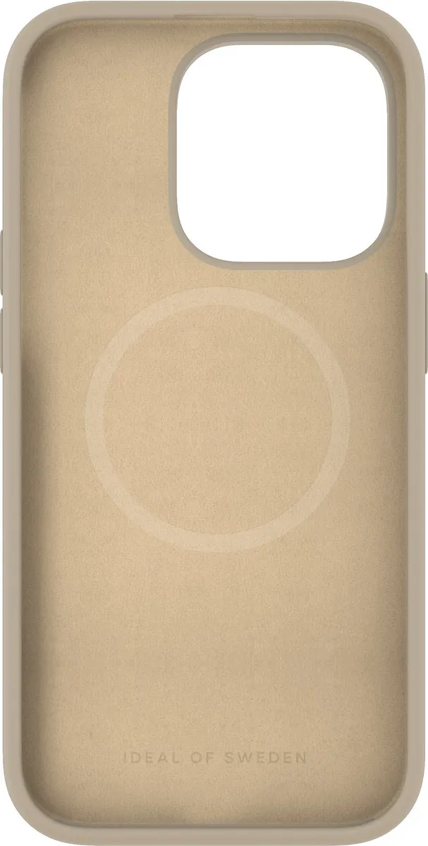 iDeal of Sweden Silicone Hoesje iPhone 14 Pro - Beige