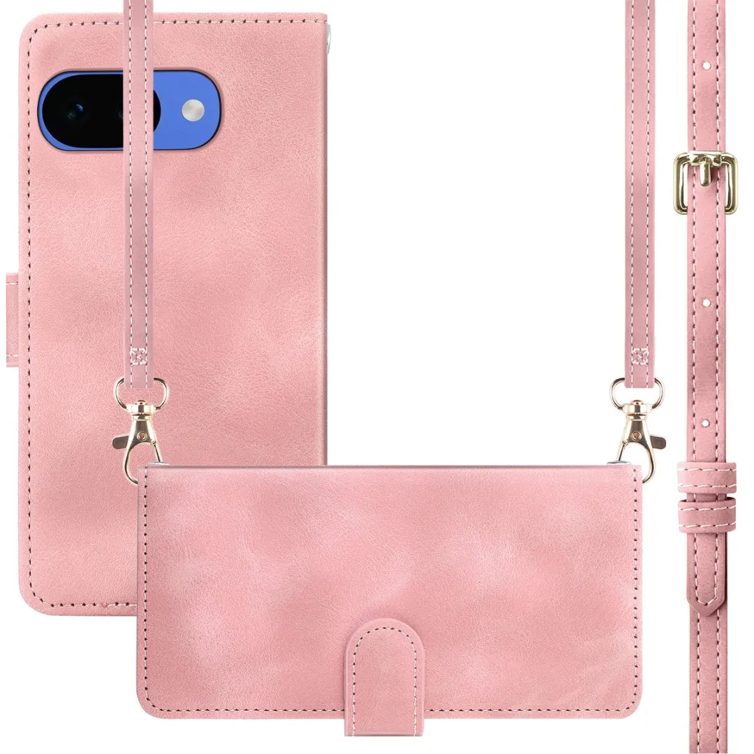 Imoshion Bookcase Hoesje Google Pixel 10a - 3 Pasjes - Roze