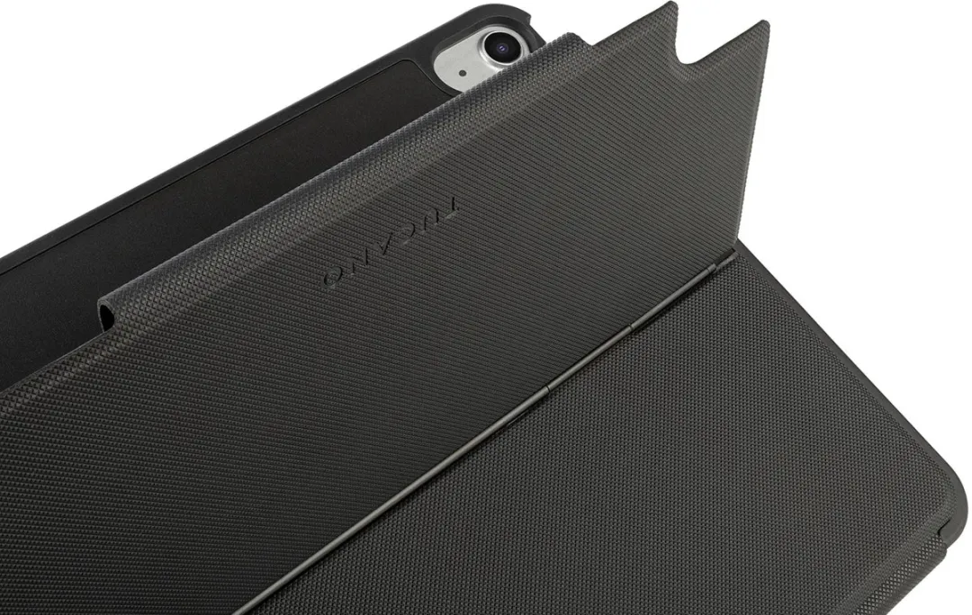 Tucano Tasto Toetsenbord Hoesje US-indeling iPad (10th gen/A16) – Ultra-beschermend met Draadloos Toetsenbord en Trackpad – Verstelbare Stand met Interne Vak voor Apple Pencil – Militaire Standaard Bescherming - Zwart