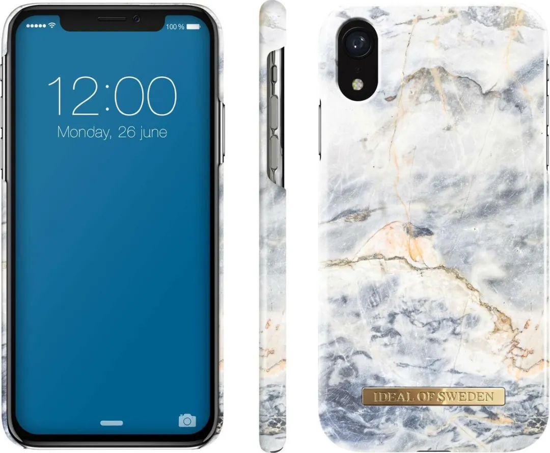 iDeal of Sweden Ocean Marble Hoesje iPhone Xs Max - Wit - afbeelding 6 van 6