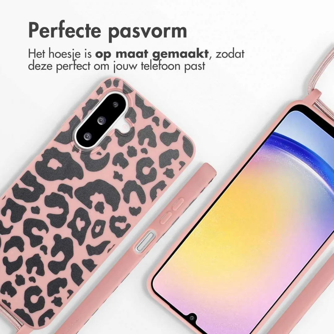 Imoshion Hoesje Samsung Galaxy A26 Siliconen - Animal Pink - afbeelding 5 van 6