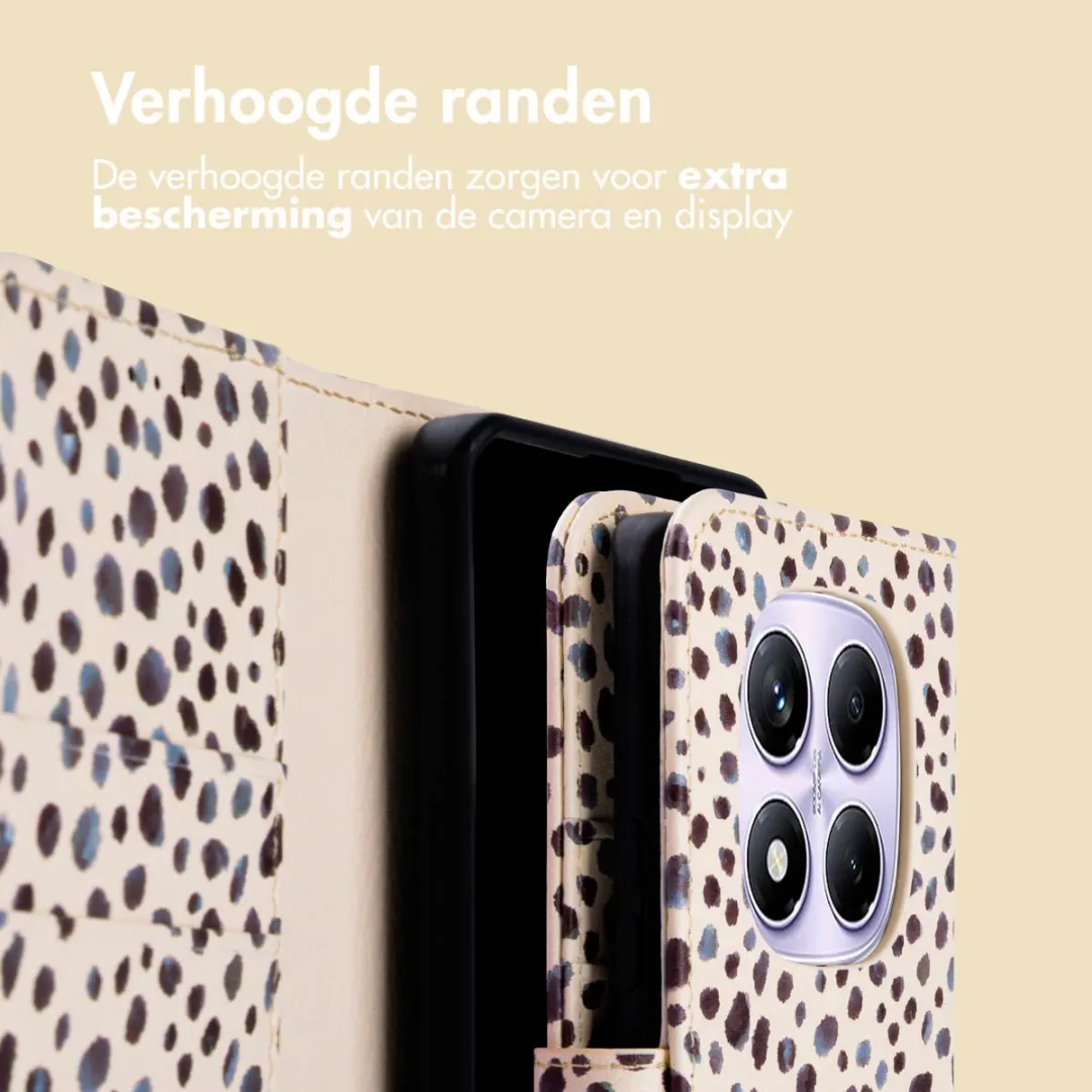 Imoshion Hoesje Xiaomi Redmi Note 14 Pro - 3 Pasjes - Black And White Dots