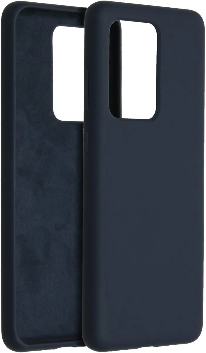 Accezz Hoesje Samsung Galaxy S20 Ultra Donkerblauw