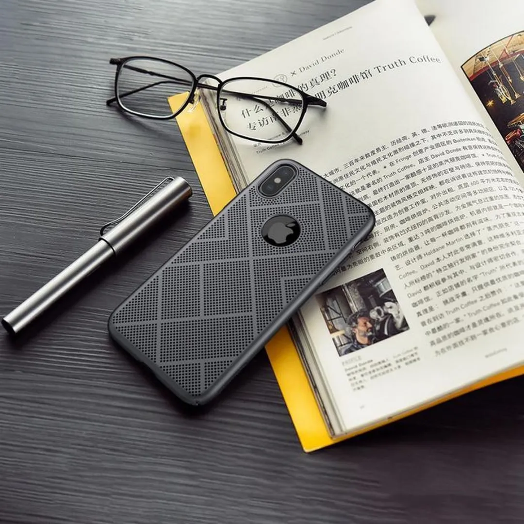 Nillkin Air Hard Case iPhone X - Zwart - afbeelding 6 van 6